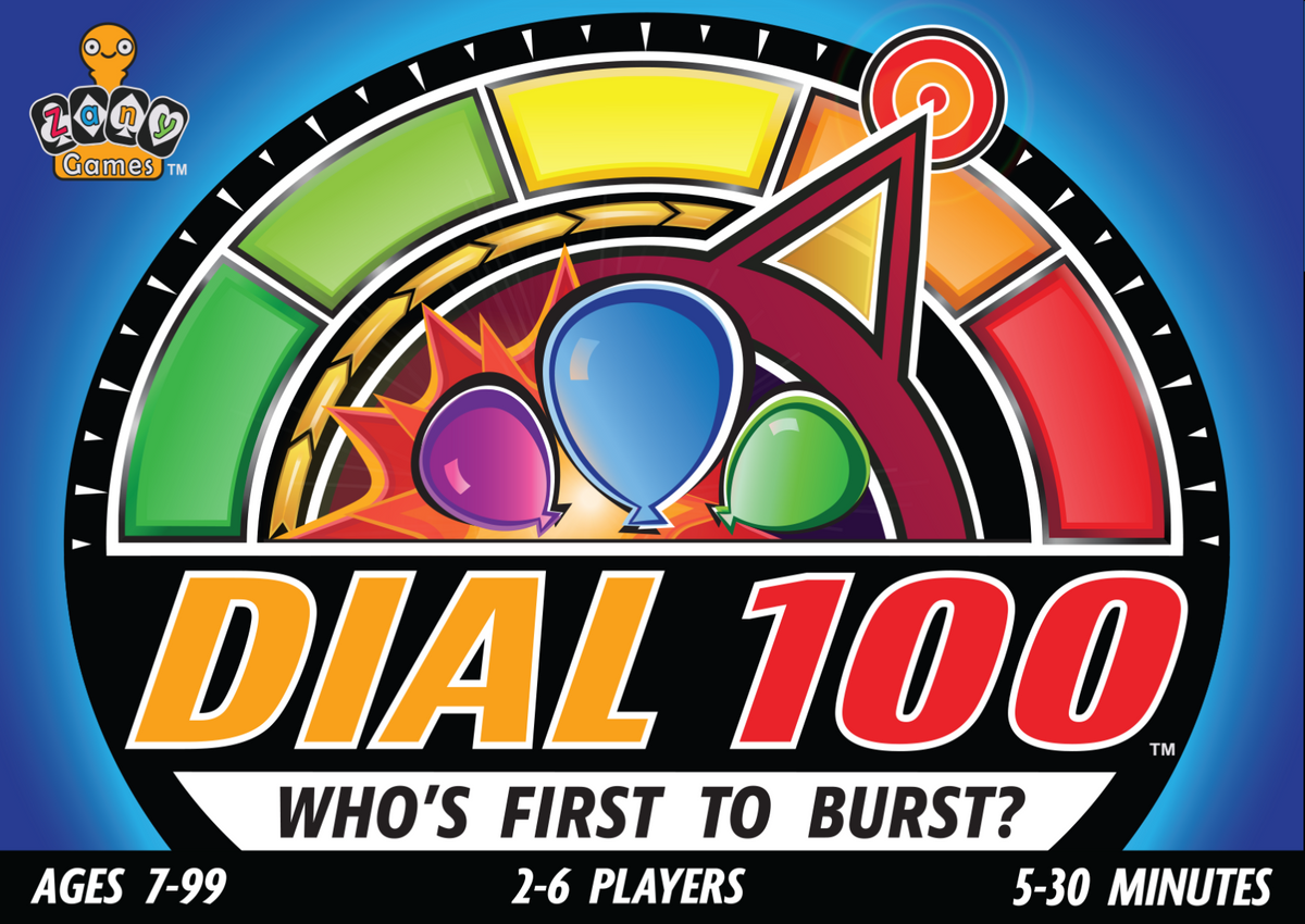 Dial 100 Visual Dial 100 Card Game – Zany Games
